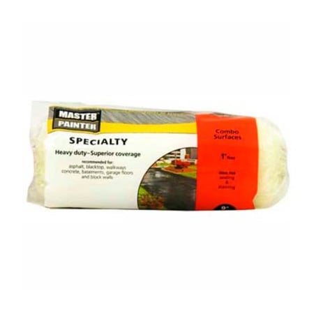 General Paint Master Painter 9" Specialty Roller Cover, 3/4" Nap, Knit, Semi Smooth - 697914